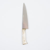 Chef's knife with bone handle