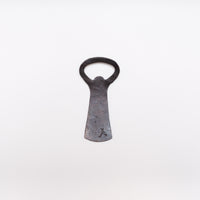 Forged steel bottle opener made in Auckland, New Zealand