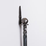 Hand forged fire poker made in Darfield, New Zealand