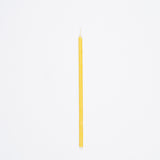 Thin beeswax candle