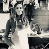 The maker in her workshop