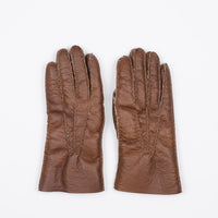 Lambskin gloves - brown