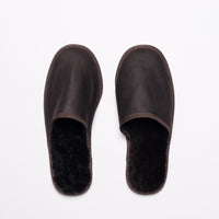 Lambskin slippers