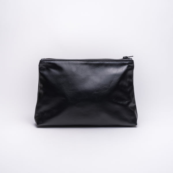 Leather multipurpose bag made by Mason in Christchurch, New Zealand