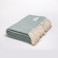 Lambswool throw by Ruanui Station woven in Auckland, New Zealand