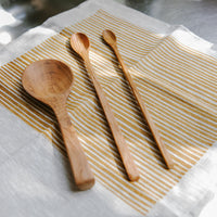 Wooden serving spoon made in Hokitika, New Zealand