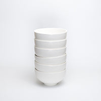 Temuka pottery white bowl