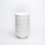Temuka pottery white bowl